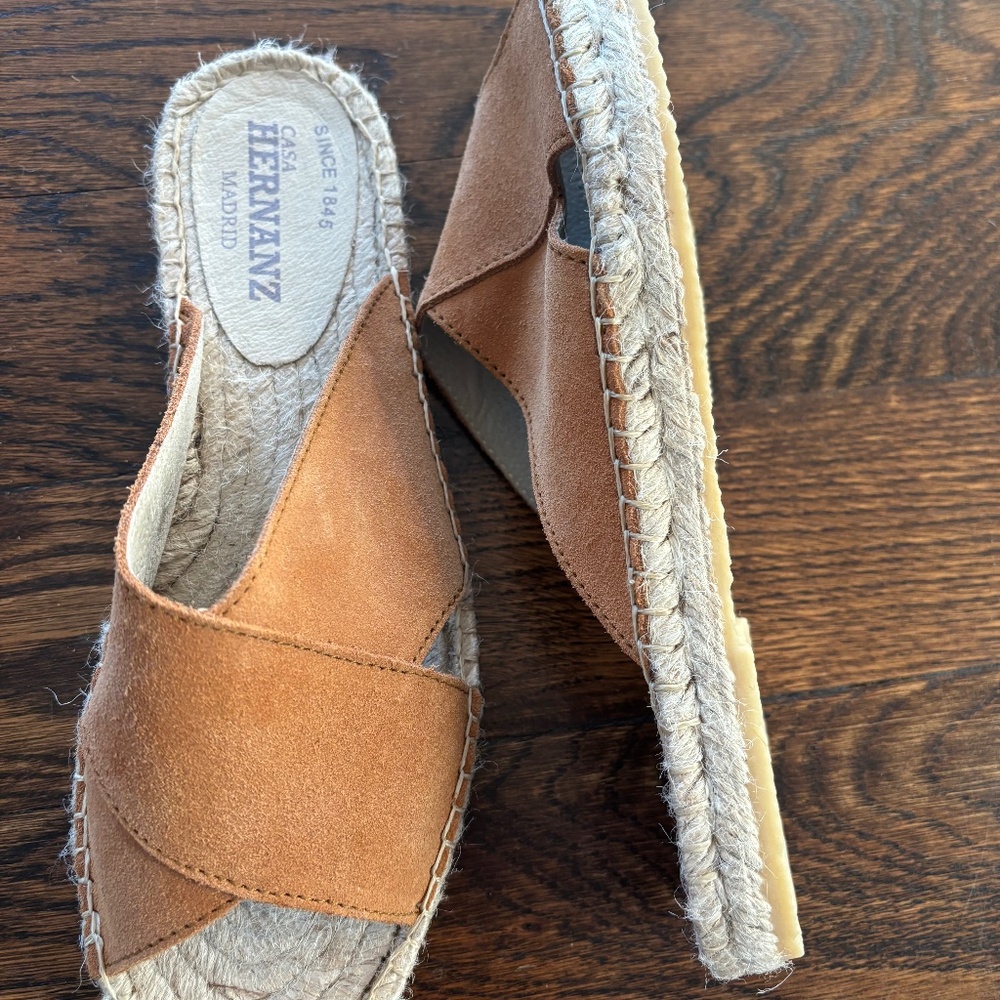 Casa Hernanz 39 made in Madrid original espadrille shoes sandals
